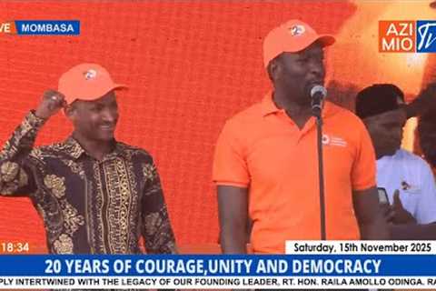 “This might be my last address as an ODM member”—Babu Owino Delivers ROUSING Speech at ODM@20