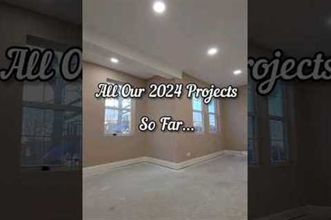 We Completed 6 BIG HOME RENOVATION PROJECTS in 5 MONTHS! #shorts #professional #contractor #reno