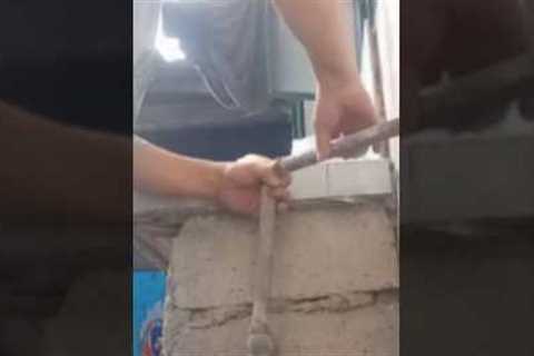 PLUMBER TIPS - How to easily disassembled the old galvanized water pipe. #plumbing #plumber #diy
