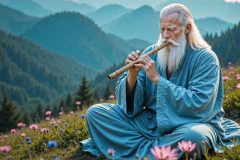 Tibetan Healing Flute • Reduce Stress and Calm The Mind • Stop Overthinking, Meditation