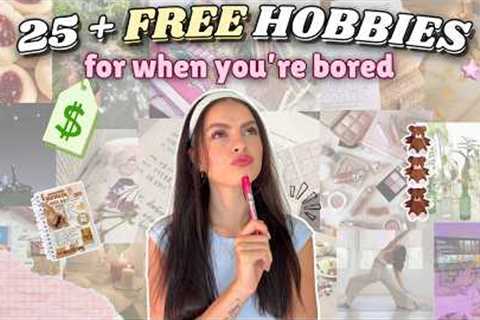 Free Hobbies to Try (For When You’re Bored and Broke)