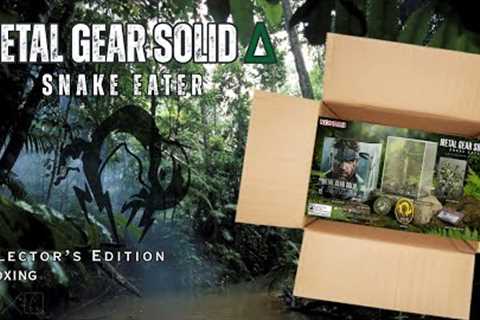 Metal Gear Solid Delta: Snake Eater Collector's Edition - Unboxing