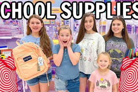 BACK TO SCHOOL SUPPLIES SHOPPING w/ 6 KiDS! | 2023