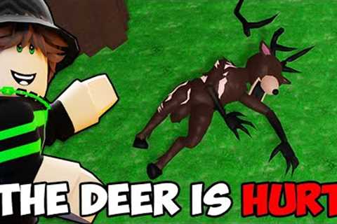 The DEER IS HURT In 99 Nights In The Forest!