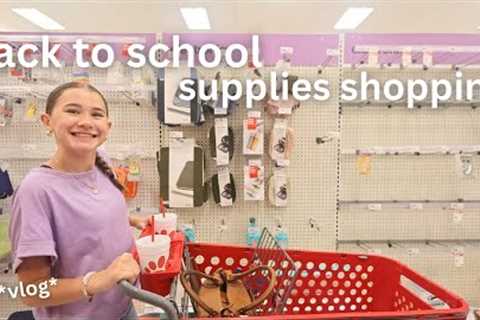 BACK TO SCHOOL SUPPLIES SHOPPING + HAUL *2025* ✏️📚📓