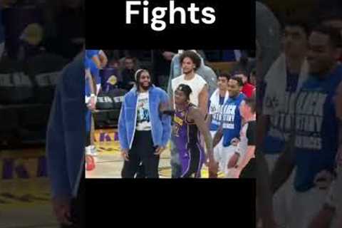 Basketball Fights😨 #shortsfeed #trending #fighting #basketballshorts