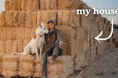 Building My Own House OFF-GRID // Foundation &amp; Learning Everything as I Go