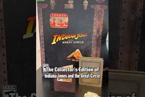 Indiana Jones Collector’s Edition has a globe with hidden storage! #indianajones #unboxing #xbox #pc