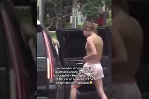 Throwback to 2015: Hailey Stopped Drunk Justin Bieber from Facing Paparazzi! 👀