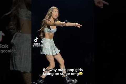 #celebrities falling off stage while preforming 😂