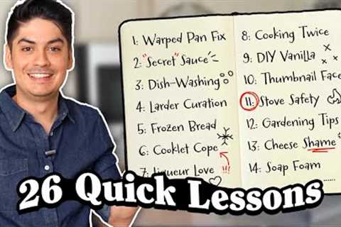 Hacks, Tips, and Takes on Food &amp; Cooking