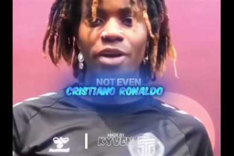 She really compared Ronaldo 😭💀 | Ronaldo edit | Beibi Funk (super slowed) #shorts