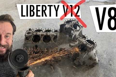 CUTTING THE V12 IN HALF!!