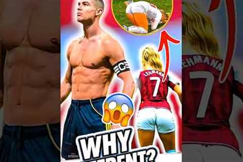 Here’s the REAL difference between Cristiano Ronaldo and Alisha Lehmann 😱 #ronaldo #cr7 #soccer