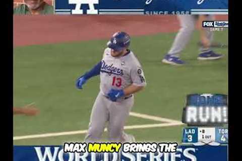 Baseball Game Highlights: Savage's Bat, Muncy's Home Run! #shorts