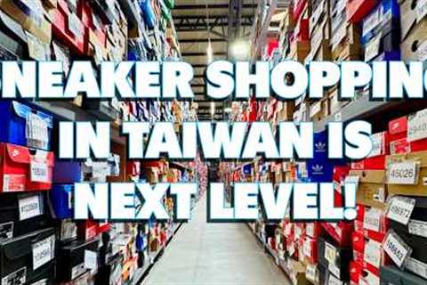 This Taiwan Sneaker Store is NEXT LEVEL!