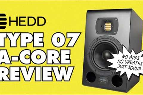 The Last Speakers You'll Ever Buy // Hedd Type 07 A-Core Analogue Monitors Review