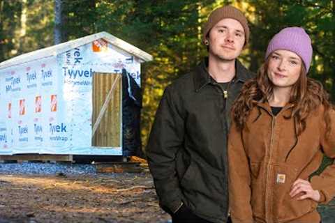 Building A Cabin In The Woods - It's Finally Taking Shape (ep. 9)