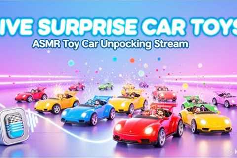 LIVE: Mystery Car Unboxing ASMR 🚗✨ | Hidden Toys &amp; Gifts Inside!