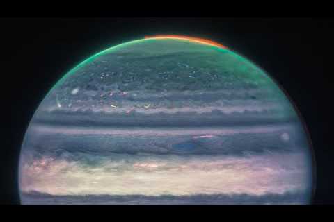 🌎 Amazing James Webb Zooming into Jupiter!