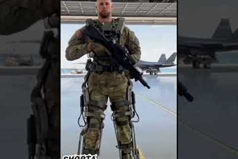 The Pentagon’s NEXT-GEN Military Exosuit Debuts at Washington Defense Fair #ai #usarmy