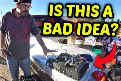 Risking It All On Video Game Consoles From A Flea Market!