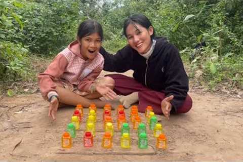 Part 103 Survival Skills SMART Ideas and USEFUL in Forest With Single Mom  Jungle Life