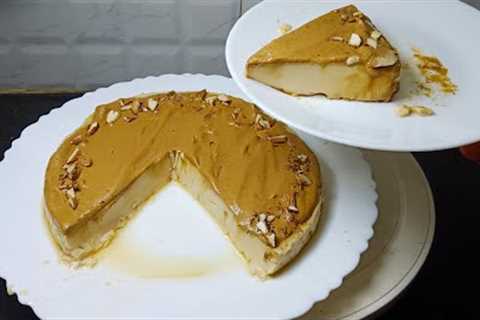 Dessert with just 3 ingredients Caramel milk , coffee and eggs| No cornflour,gelatin and agar agar