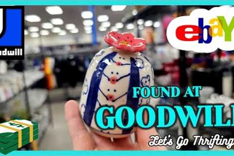 THRIFTING TWO GOODWILLS! / I Found POLISH POTTERY and SOME AMAZING TREASURES / THRIFT WITH ME