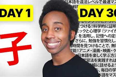 How to learn Japanese so FAST it feels ILLEGAL