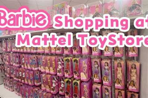 NEW!!! BARBIE SHOPPING at THE MATTEL TOY STORE | NOVEMBER 2025