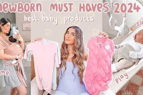 NEWBORN MUST HAVES 2024 *baby essentials for sleeping, playing + feeding*