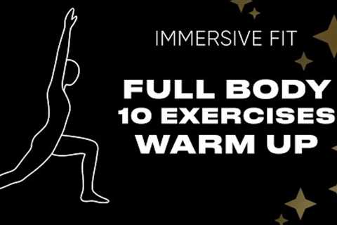 Full IMMERSIVE Interactive Warm Up – 5 Minutes Home Workout Exercises