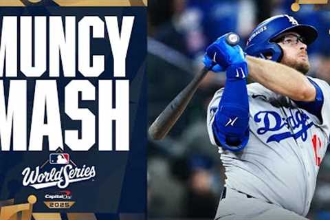Max Muncy hits a LONG home run to make it a 1-run game in World Series Game 7! 📏