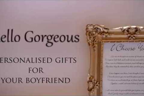 personalised gifts for your boyfriend