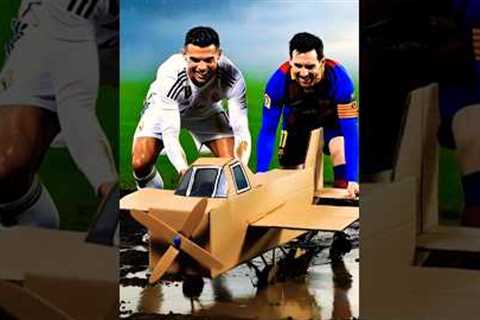 😎Ronaldo and Messi were mocked by Neymar and Mbappe #ronaldo #messi #ai #football #soccer #shorts
