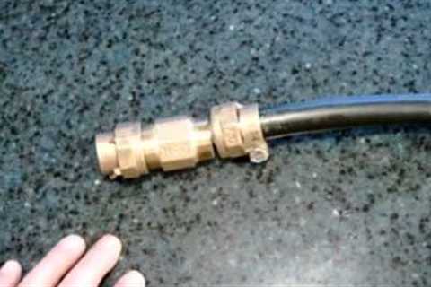 Water Main Pipe Repair For A Home