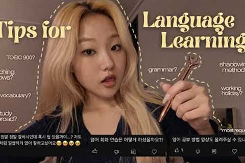 5 TIPS for learning foreign language I wish I knew earlier... (especially ENG)