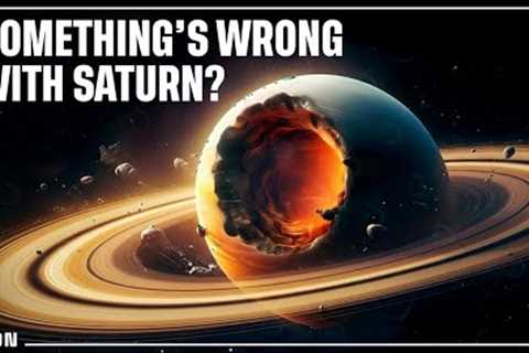 James Webb Detects Movement Behind Saturn