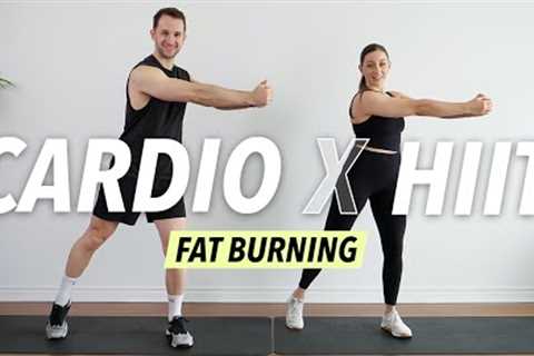 30 Min Bodyweight Cardio HIIT Workout – Full Body Fat Burn &amp; Tone (at Home)