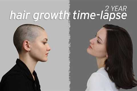 Hair Growth Time-lapse - 2 Years