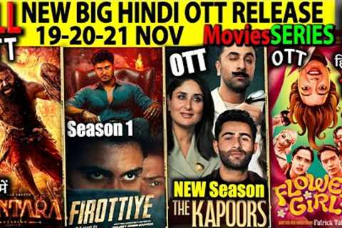 New Hindi OTT Release 20-21 NOV 2025 l Kantara2, FamilyMan3, BengalFiles, Bison HindiMoviesSeries