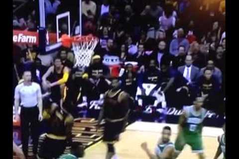 LeBron James Dunk Fail