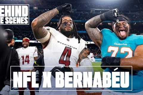 🏈 BEHIND THE SCENES | NFL x BERNABÉU