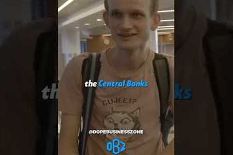 Ethereum founder Vitalik Buterin on Central Bank. #shorts #Hollywood+999
