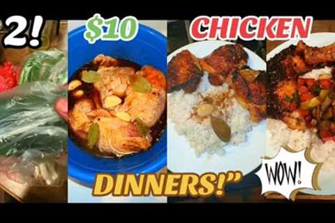 🤯 TWO Chicken Dinners for $20 Total! (Best Cheap Recipes You'll Ever Make)