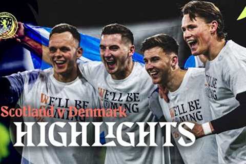 SCOTLAND 4-2 DENMARK | Scotland Qualify for 2026 World Cup! | World Cup Qualifier Highlights