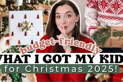 🎁WHAT I GOT MY KIDS FOR CHRISTMAS 2025! | Affordable gift ideas for boys &amp; girls