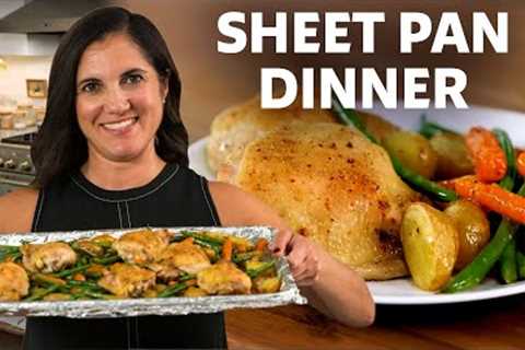 Easy Sheet Pan Dinner with Only 5 Minutes of Prep