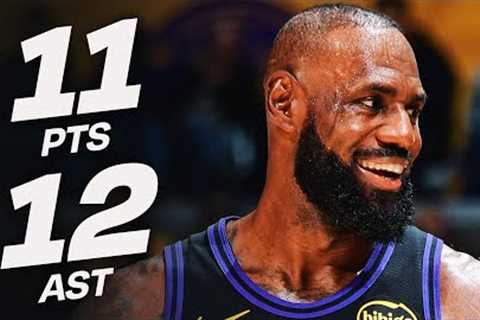 LeBron Drops DOUBLE-DOUBLE In Season Debut | November 18, 2025